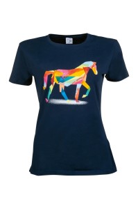 T-shirt damski HKM Colourful Horse
