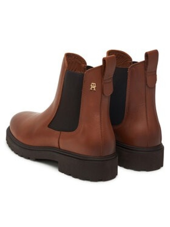 Tommy Hilfiger Sztyblety Cleated FW0FW08766 Brązowy