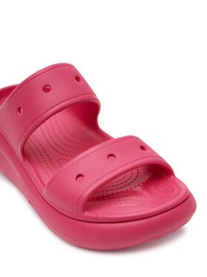 Crocs Klapki Classic Crush Sandal 207670 Różowy