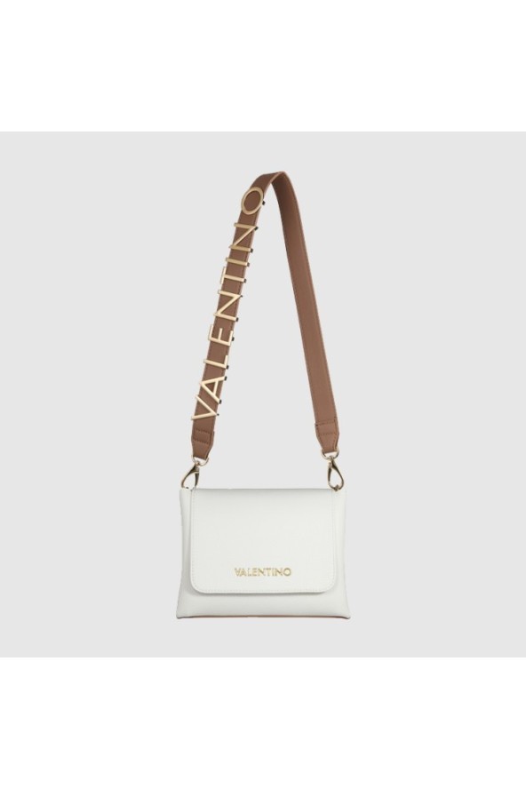VALENTINO Biała torebka Alexia Satchel SS26