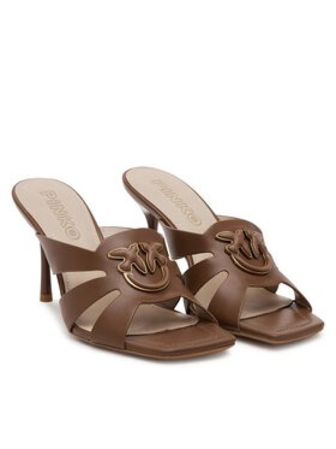 PINKO Klapki Lisa 04 SD0311 P003 Brązowy