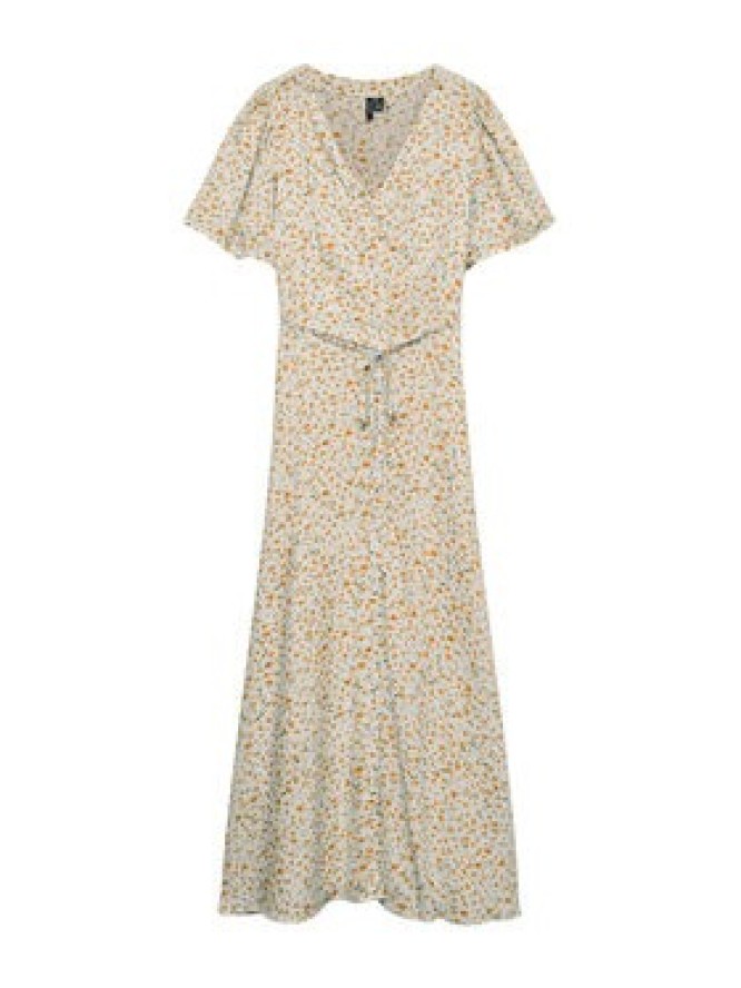 Vero Moda Sukienka codzienna Alba 10330301 Żółty Regular Fit