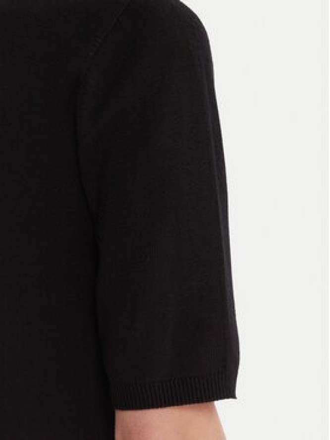 Kontatto Sweter 3M0804C Czarny Regular Fit