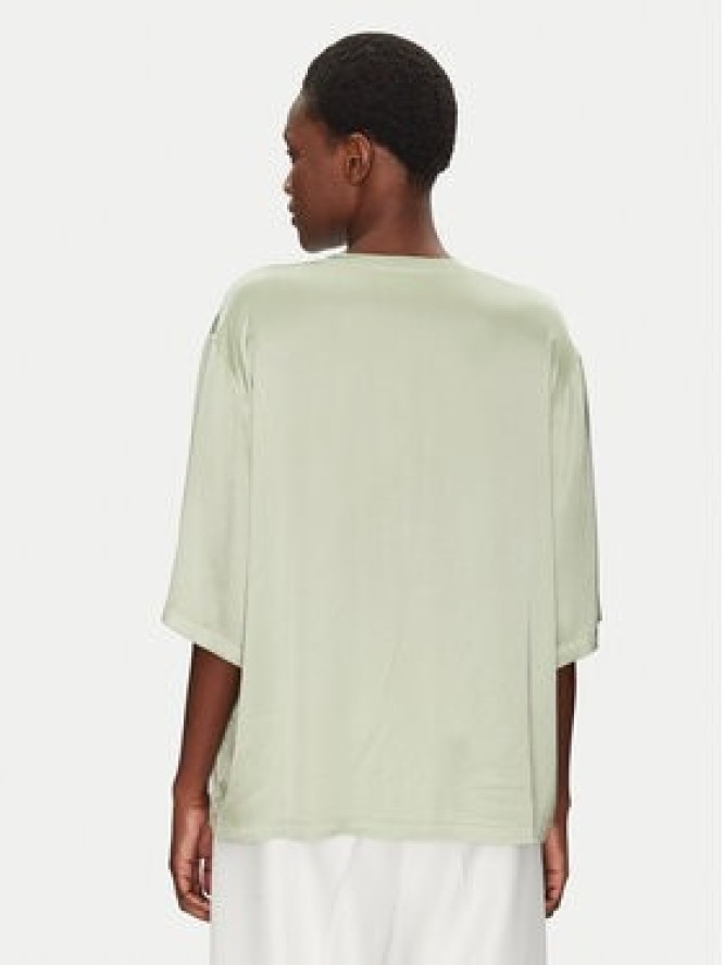 ViCOLO Bluzka TD0013 Zielony Relaxed Fit
