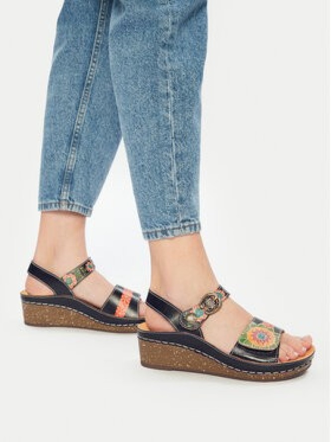 Laura Vita Sandały Facscineo 0122 Czarny