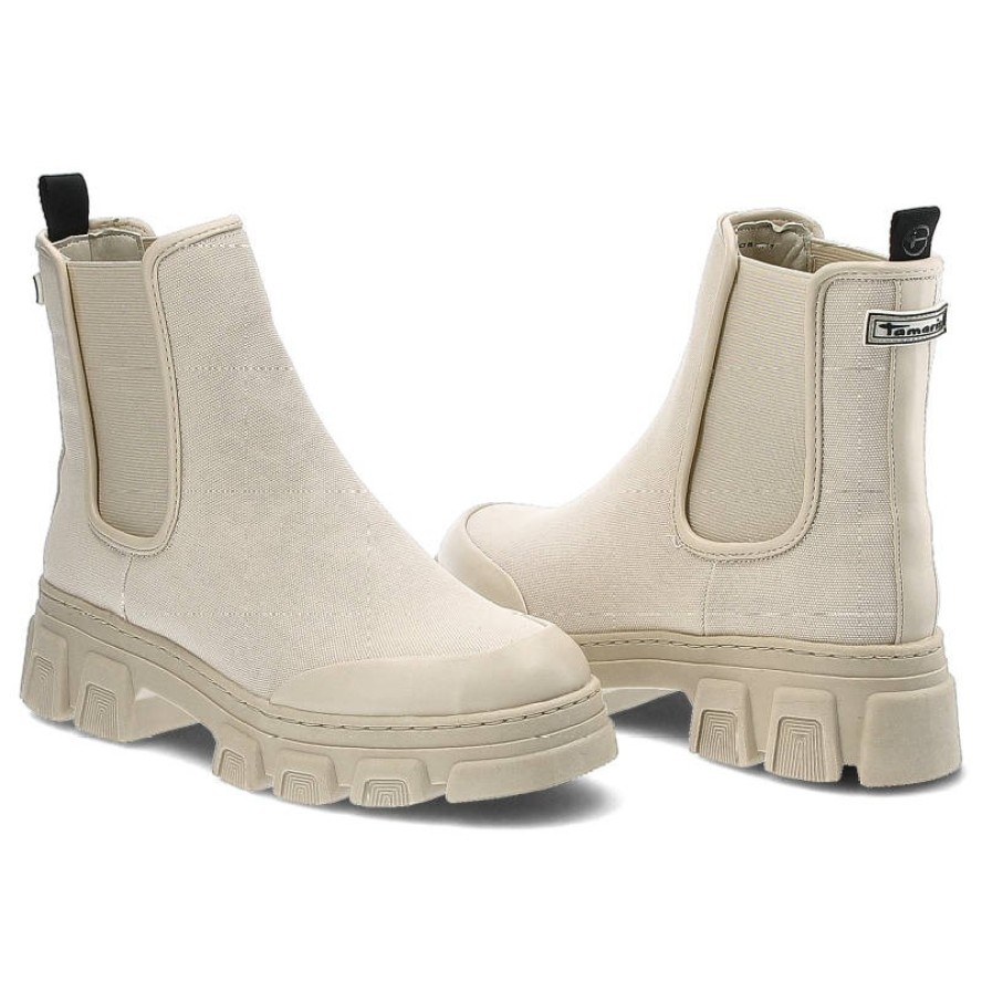 Beżowe Botki Tamaris Modne Buty Damskie Na Wiosnę