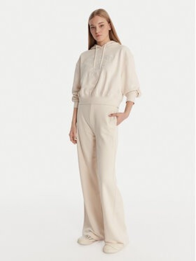 Guess Spodnie dresowe V6RB03 KD761 Écru Regular Fit