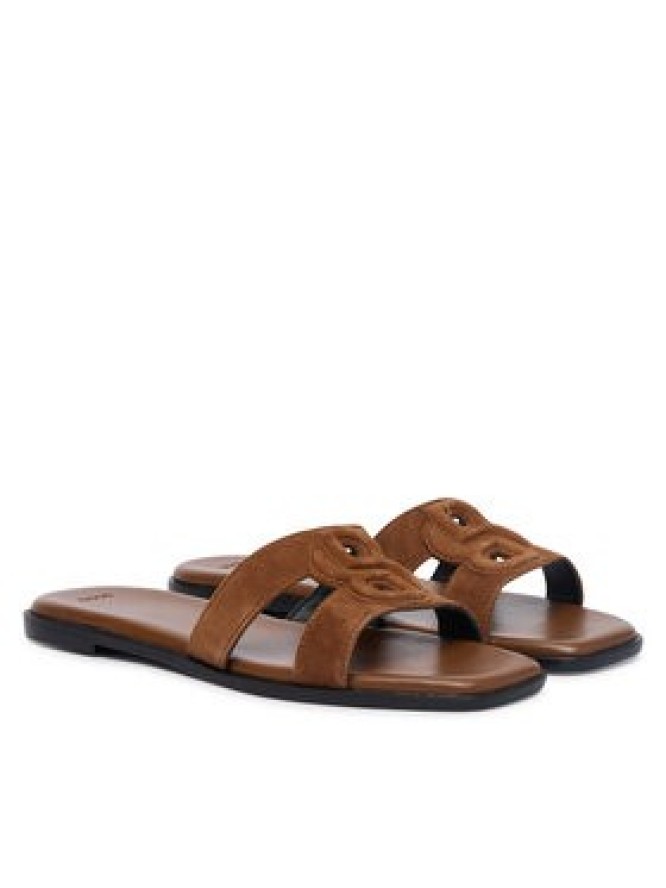 BOSS Klapki Charlize 50563333 Beżowy