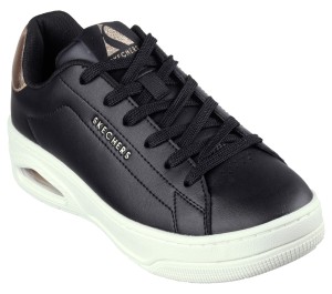 Buty Skechers Uno Court czarne wygodne sneakersy