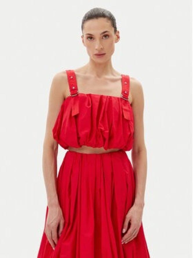 PINKO Top 105176 A2LD Czerwony Regular Fit