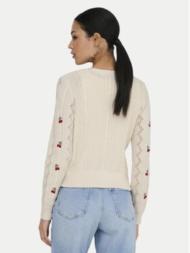 ONLY Kardigan Birtie 15363087 Beżowy Regular Fit