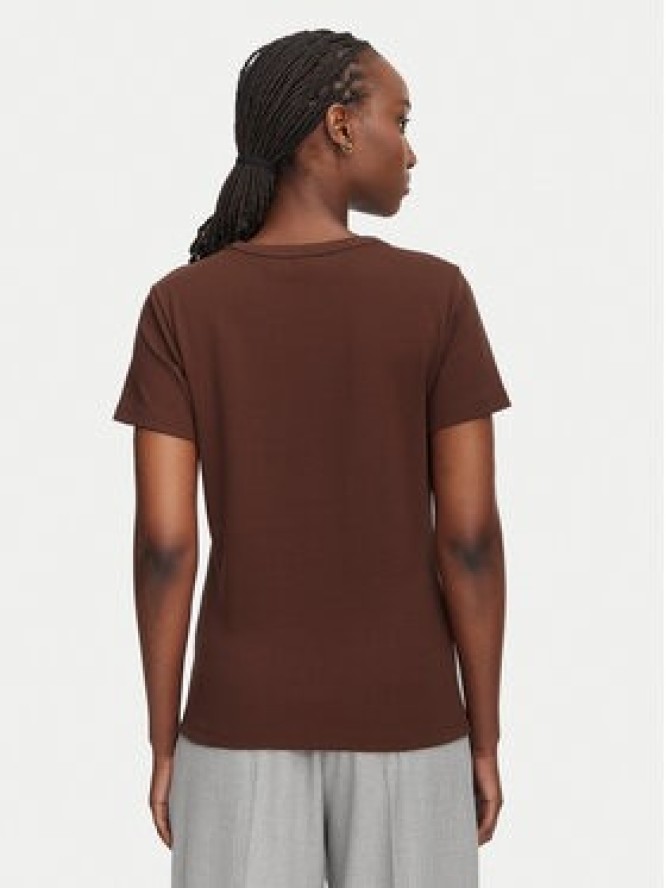 HUGO T-Shirt Deloris 50512002 Brązowy Regular Fit