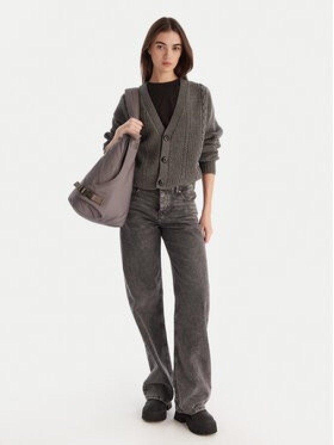 G-Star Raw Kardigan Cable D27729-D770 Szary Relaxed Fit