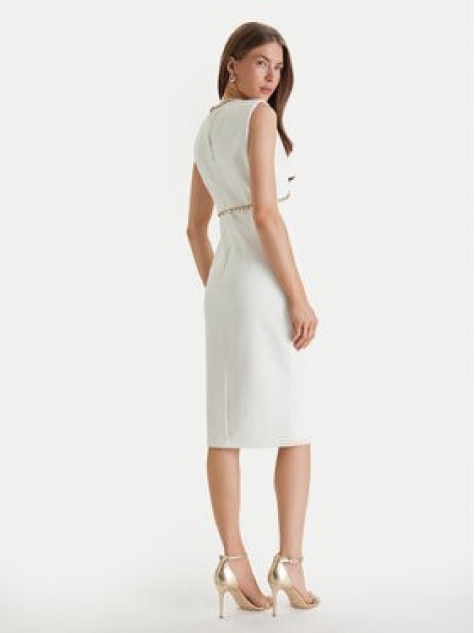 Marciano Guess Sukienka koktajlowa 6RGK18 9373Z Biały Regular Fit