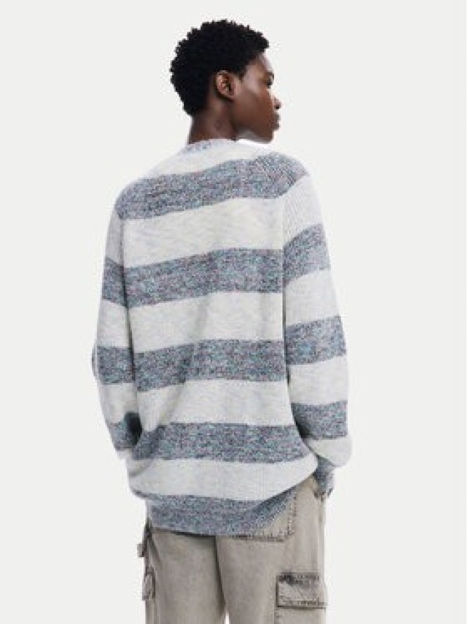 Desigual Kardigan Oxford 24WWJF70 Beżowy Regular Fit