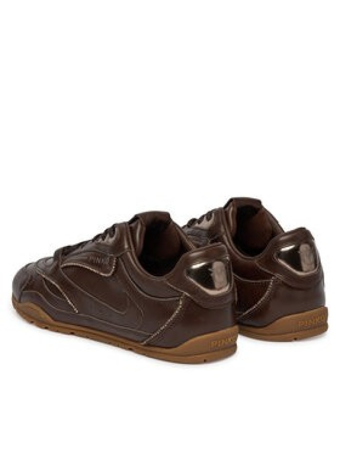 PINKO Sneakersy Yulia 04 SS0223P003 Brązowy ciemny