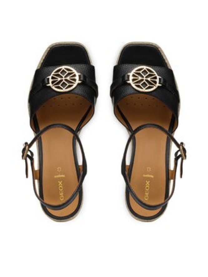 Geox Espadryle D Panarea D55UYB 00046 C9999 Czarny