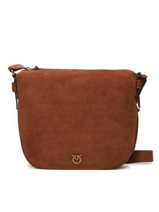 PINKO Torebka Hobo Zip Around Classic Al 25-26 PLTT 105113 A2JH Brązowy