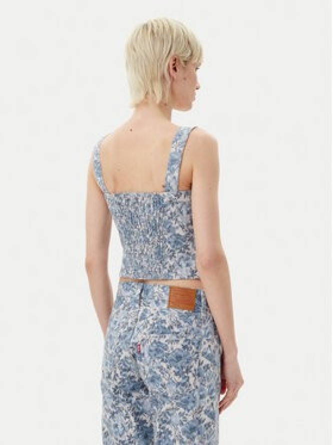 Levi's® Bluzka 001W4-0001 Niebieski Slim Fit