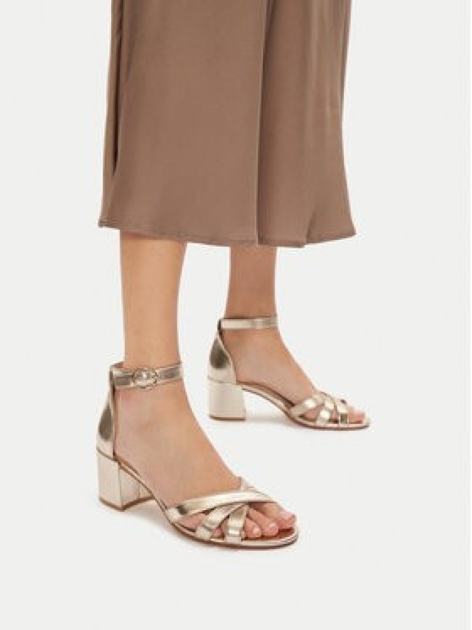 JENNY Sandały S4SH1725 Złoty