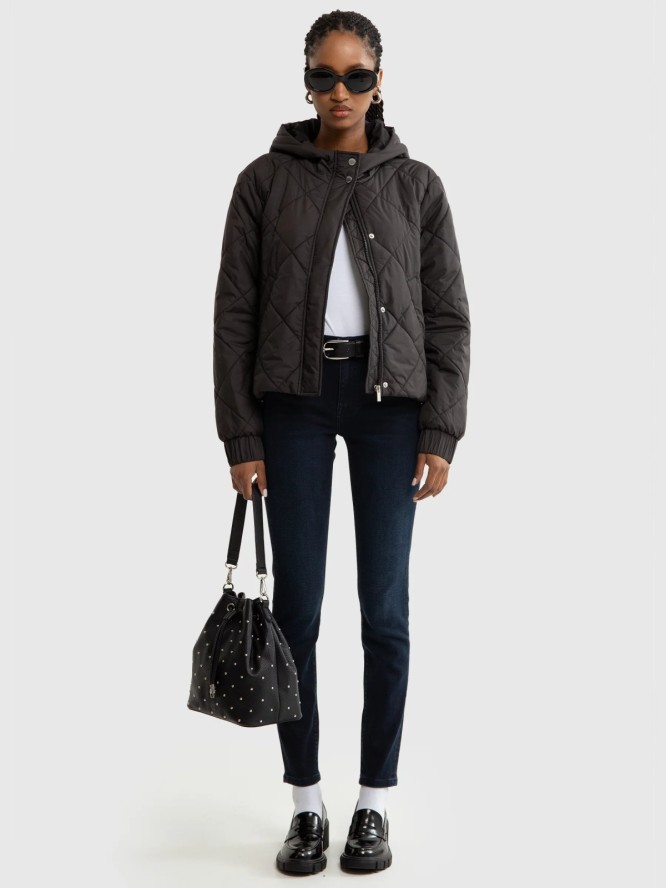 Jeansy damskie skinny granatowe Adela 730