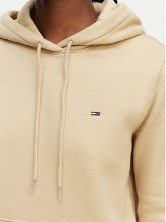 Tommy Jeans Bluza Flag DW0DW19958 Beżowy jasny Regular Fit