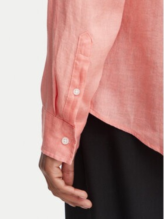Beverly Hills Polo Club Koszula P-SS26W-SH0004 Koralowy Regular Fit