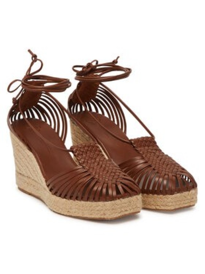 Weekend Max Mara Espadryle Quirino 2515521115670 Brązowy