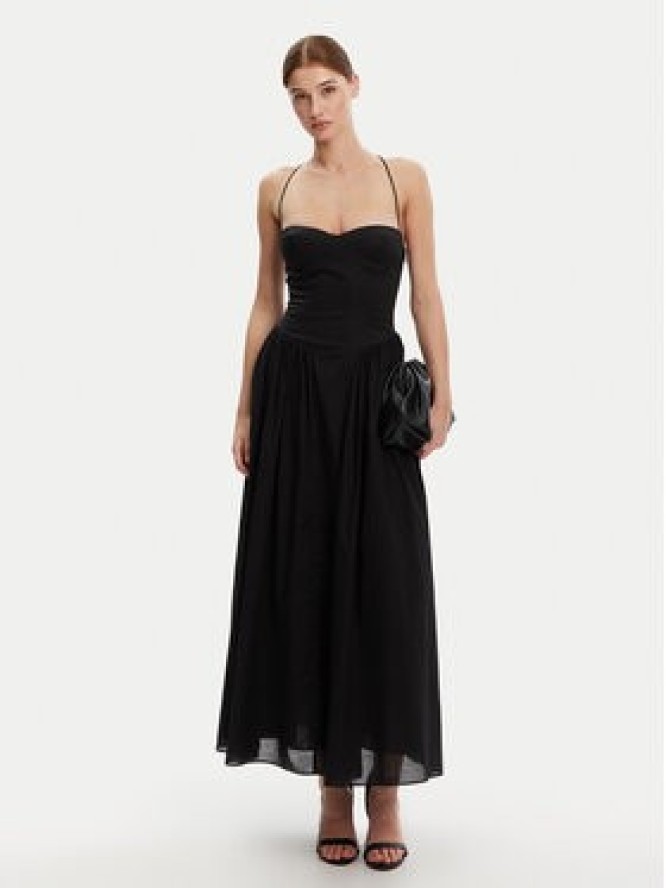 Bardot Sukienka wieczorowa 59786DB Czarny Regular Fit