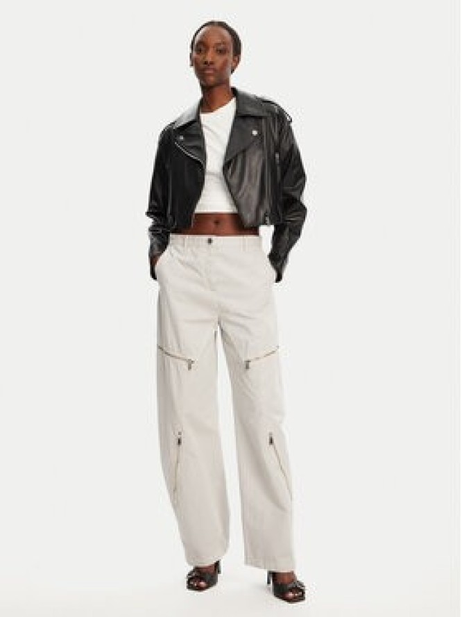 PINKO Spodnie materiałowe 104981 A2EC Szary Regular Fit