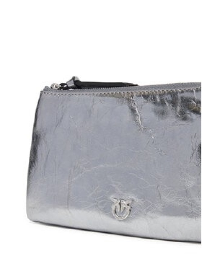 PINKO Torebka Double Mini Al 25-26 PLTT 105359 A2OT Srebrny