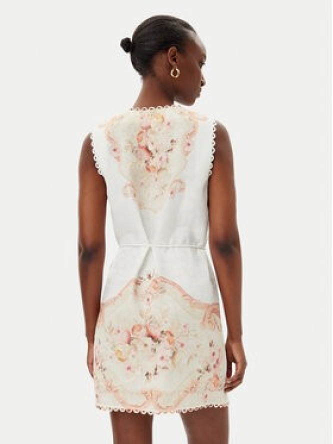 TWINSET Sukienka letnia 251TT2441 Beżowy Regular Fit