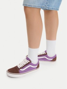 Vans Tenisówki Old Skool VN000D7ZTUD1 Fioletowy