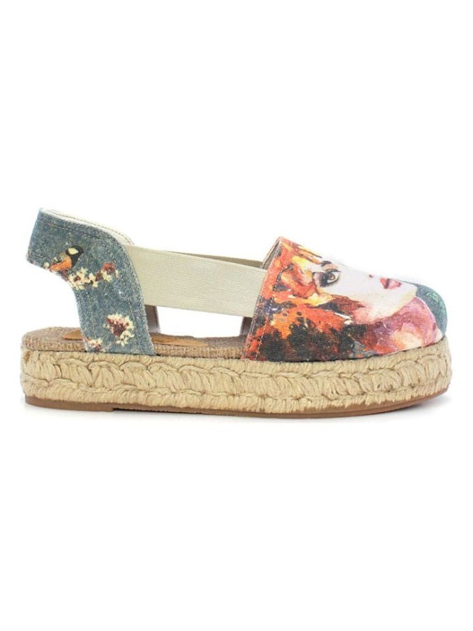 Calceo Espadryle ze wzorem rozmiar: 39