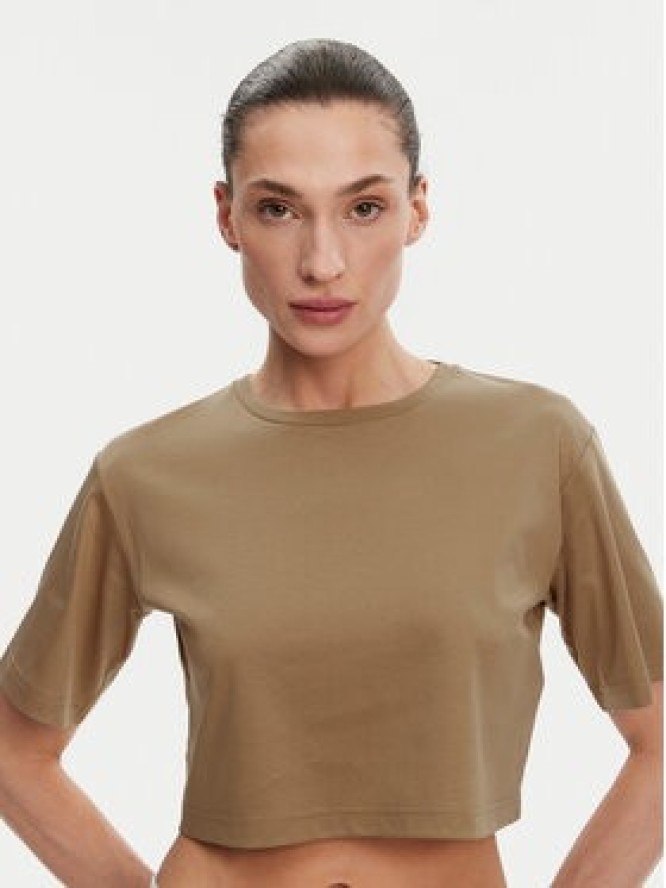 Max Mara Leisure T-Shirt 2516941098650 Brązowy Regular Fit