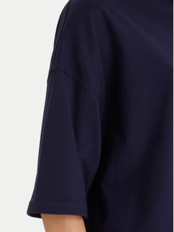 Calvin Klein Jeans T-Shirt LV047D204G Fioletowy Oversize