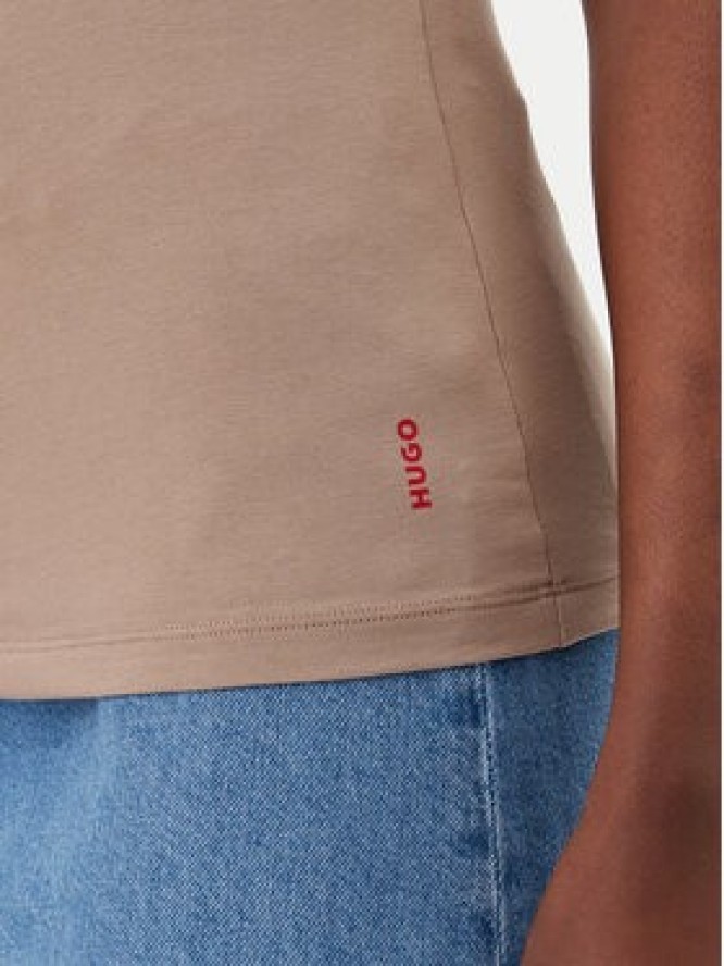 HUGO Komplet t-shirtów 50469660 Czarny Regular Fit