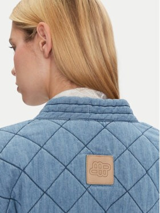 Munthe Kurtka jeansowa Fridolf 251153425108 Niebieski Relaxed Fit