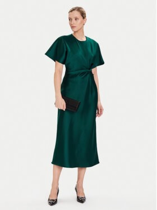 Rinascimento Sukienka koktajlowa CFC0125718003 Zielony Regular Fit