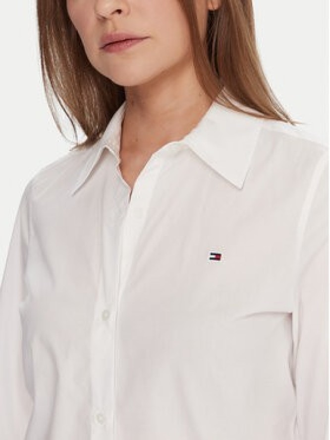 Tommy Hilfiger Koszula WW0WW47169 Biały Regular Fit