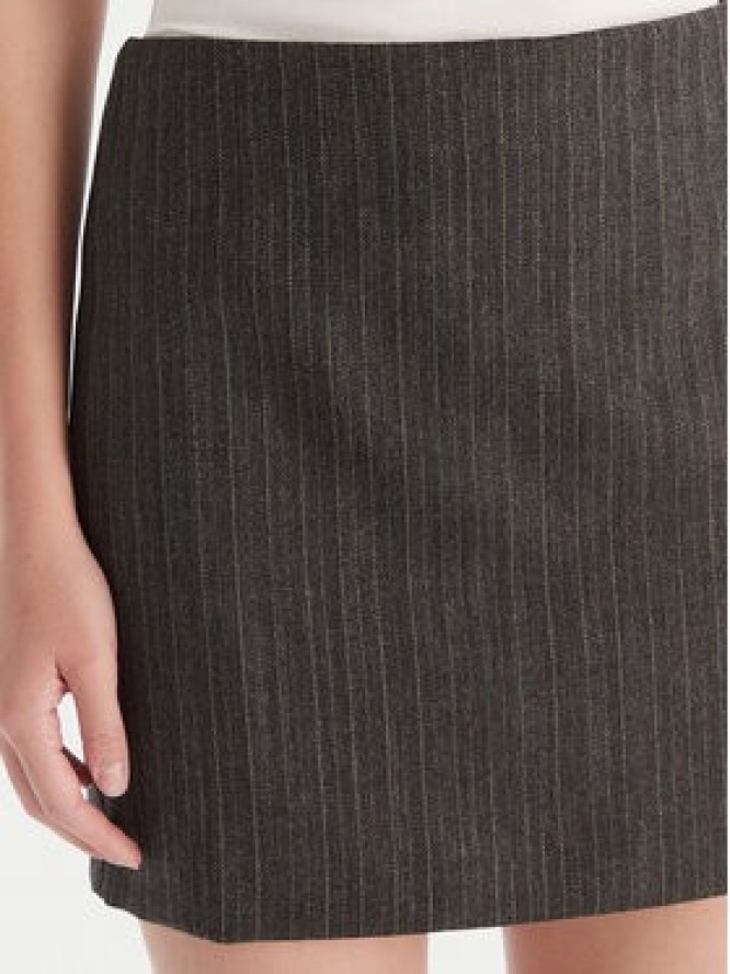 Marella Spódnica mini Litanie 2523106112 Szary Slim Fit