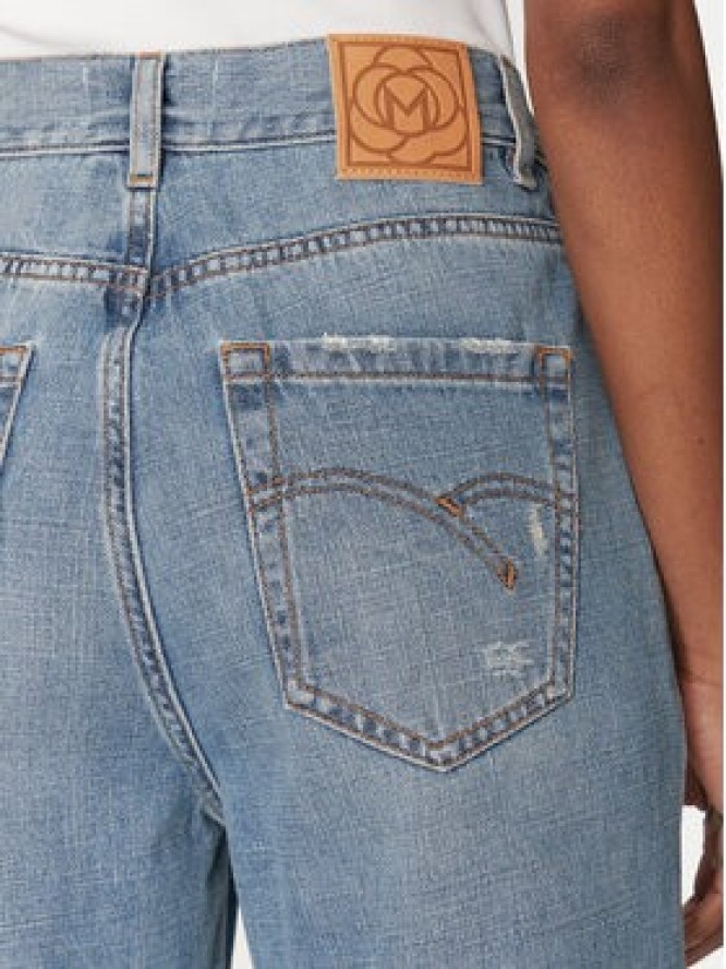 Marella Jeansy Wleg1 2513181074 Niebieski Wide Leg