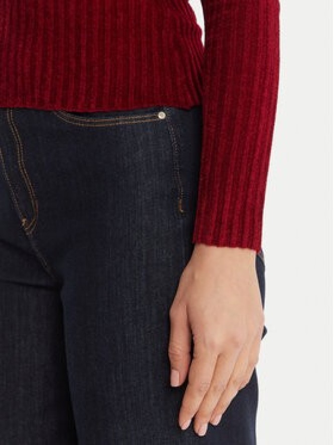 Guess Sweter W5BR62 Z0890 Czerwony Slim Fit