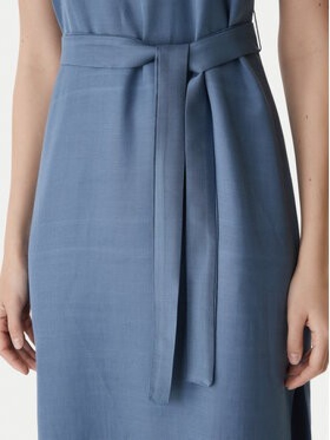 Marella Sukienka letnia Acerbi 2615221091 Granatowy Regular Fit