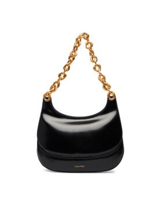 Calvin Klein Torebka Chain Shoulder Bag LV04F3403G Czarny