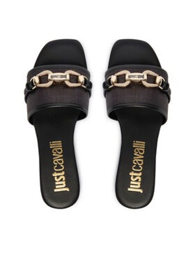 Just Cavalli Klapki 80RA3S81 ZSE61 Czarny