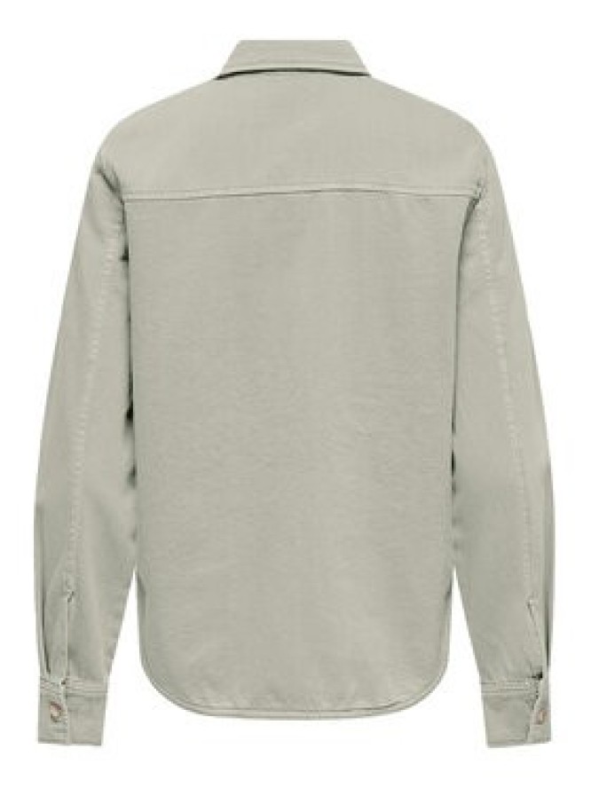 ONLY Koszula jeansowa Silla 15338783 Zielony Slim Fit