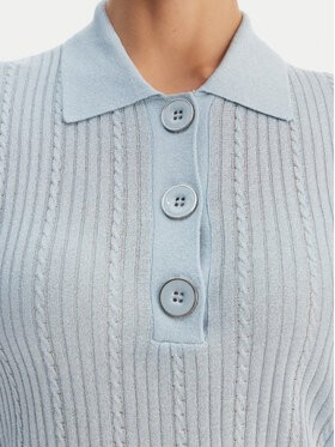 Liu Jo Polo WA6285 MS46J Błękitny Slim Fit