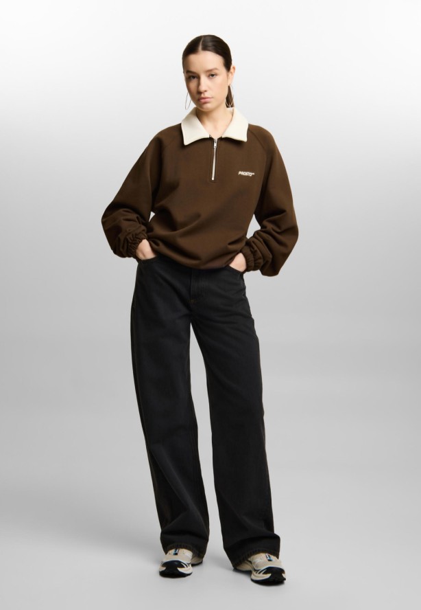 Bluza sportowa damska Prosto Coach bez kaptura
