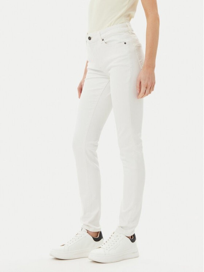 Guess Jeans Jeansy W5GA92 D5O01 Beżowy Skinny Fit